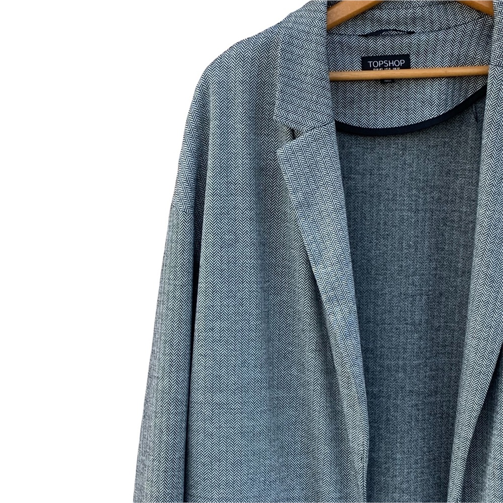 Gray Women's Long Coat - Picture 4 of 5